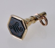 ANTIQUE GEORGIAN 14K WATCH KEY