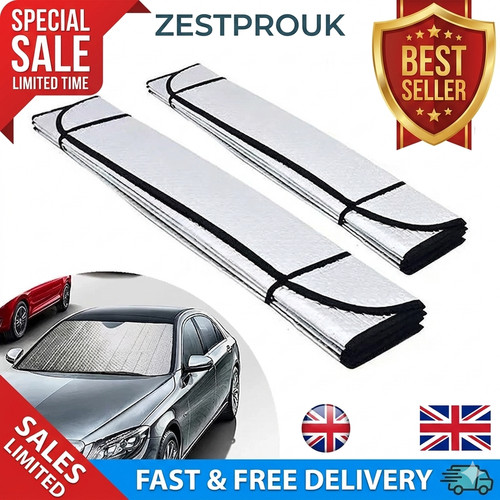 Large windscreen sun shade - sun, car