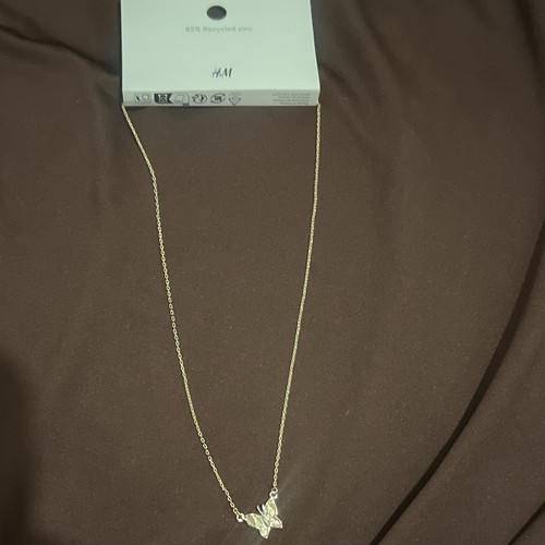 Silver plated butterfly - silver,