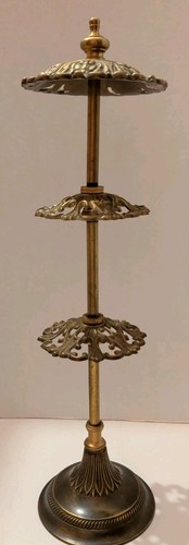 Vintage brass rotating jewelry - brass,