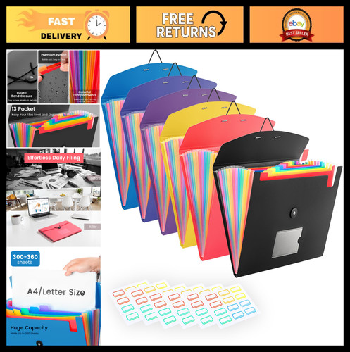 Pack accordion file - 6,