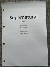 Supernatural Pilot Script