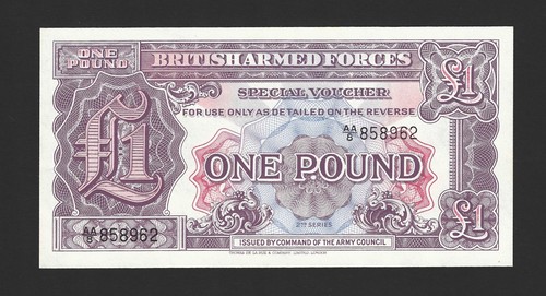 British armed forces 1 - forces, £1