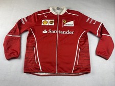 Scuderia Ferrari F1 Puma Softshell Jacket Size XL Full Zip
