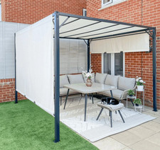 Large Metal Garden Pergola