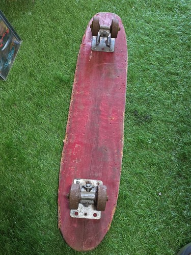Vintage skate racer - vintage, wood