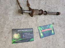 HONDA CUB 50 70 90 C 50 70 90..GENUINE REAR WHEEL SPINDAL..