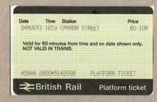Cannon Street S08 - APTIS platform ticket - final example Travel Centre S08