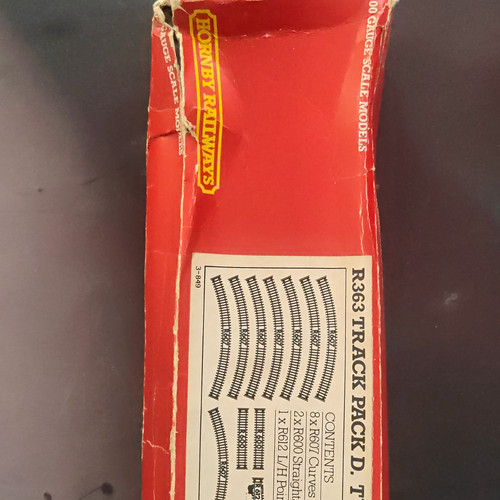 Hornby r363 track pack oo - track,