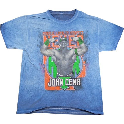Wwf shirt medium - medium, blue