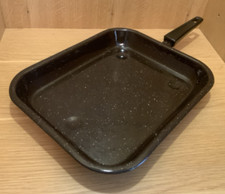 UNIVERSAL Small Oven Cooker Grill Pan Tray With Handle - Home, Camping, Caravan