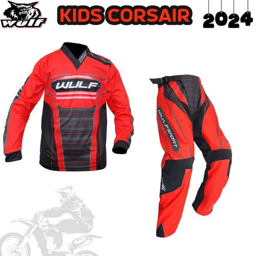 Wulf kids motocross race - race, suit