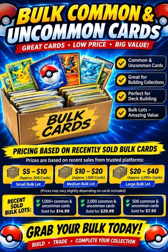 Pokémon tcg bulk mixed lot - pokémon,