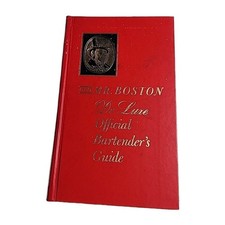 De Luxe Official Bartenders Guide Old Mr Boston 1965 Hardback Book