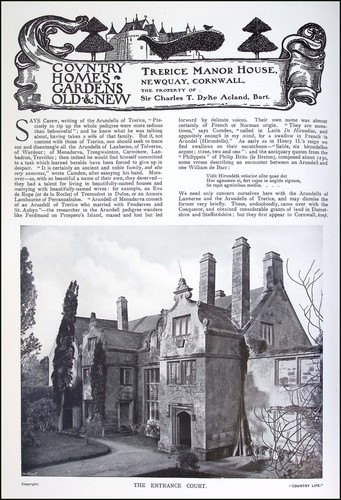 Trerice manor house newquay - trerice, house,