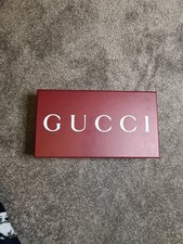 Authentic Gucci Red Gift Box With Tissue Paper