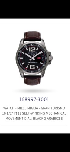 Chopard mille miglia - chopard, rubber