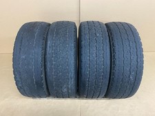 SET OF 4 PART WORN LIGHT TRUCK BRIDGESTONE TYRES SIZE 215/70 R15C 109/107S C1935