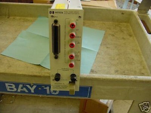 Agilent model 44702a - model:, 13