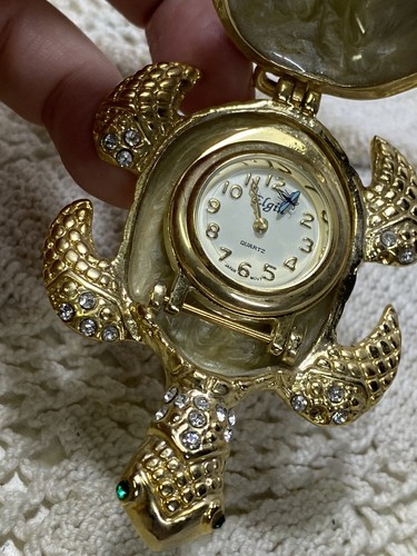 Elgin sea turtle - sea, clock