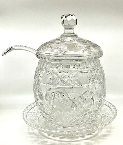 Vintage cut lead crystal - cut,