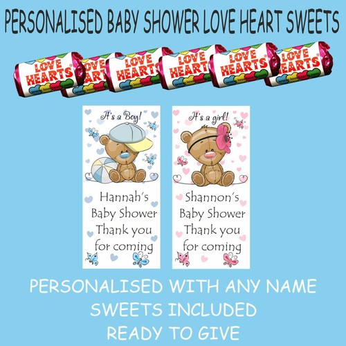 Personalised mini love hearts - personalised,
