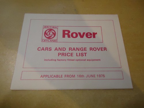 Rover 2200 3500 - , &