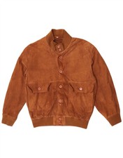 Vintage Mens Suede Bomber