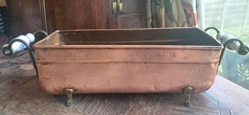 Antique french solid copper - antique,