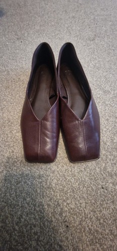 Zara burgundy leather - zara,