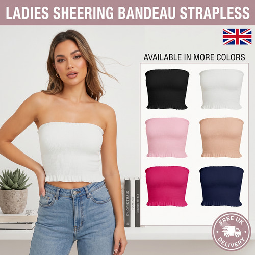 Womens sheering bandeau - womens,