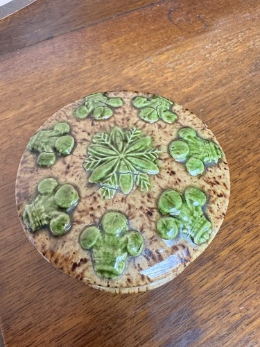 Majolica style green - green, leaves