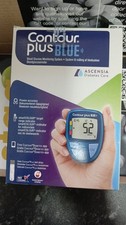 Contour Plus BLUE Blood Glucose Meter Monitoring System diabetes