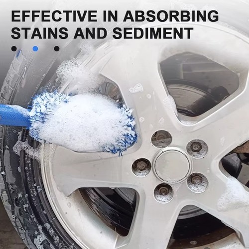 Car wheel cleaning brush rim - car,