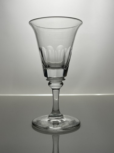 Antique port wine glass - antique,