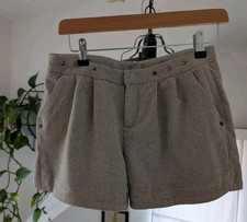 Zara Girls TWEED SHORTS HOT PANTS Skort Age 11 – 12 Adjustable Waistband VGC