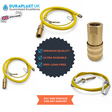 Commercial Gas Catering Hose Yellow Pipe Flexible Connector 1/2'' 3/4'' Various