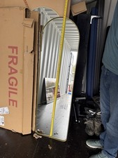 Gold Full Length Arched Mirror