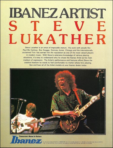 Toto band steve lukather 1983 - steve,