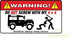  OFF ROAD FUNNY WARNING