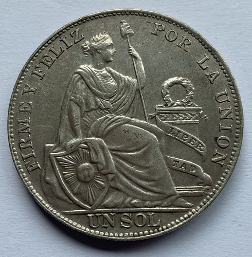 1935 peru sol seated - 1935,