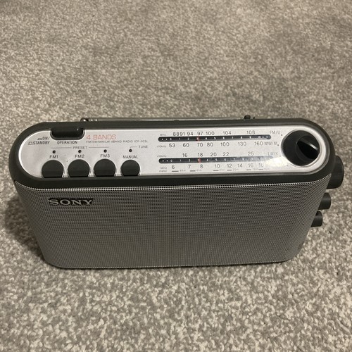 Sony icf 903l radio bands - sony,