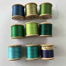 9 Vintage Collectable Wooden