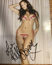 Kelly Brook signed photo.