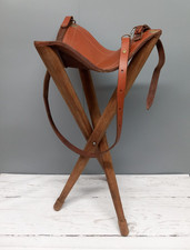 Vintage Fishing Tripod Stool