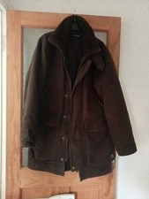 Men's Brown Kickers Coat Size  Medium