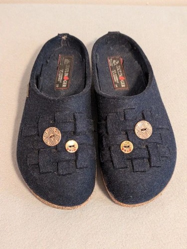 Haflinger navy blue boiled - blue,
