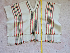 Vintage Peruvian Poncho Alpaca