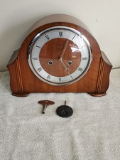Restored Smiths Enfield Striking Mantel Clock The Lancaster 1954.