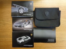 Lamborghini Aventador LP 700-4 Roadster Owners Handbook/Manual and Wallet
